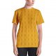 Gold three-dimensional geometric design women's fashion casual wear T-shirts coordination