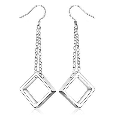 Women crystal earrings, pearls, imitation pearls, cubic zirconia silver, titanium steel rose daily