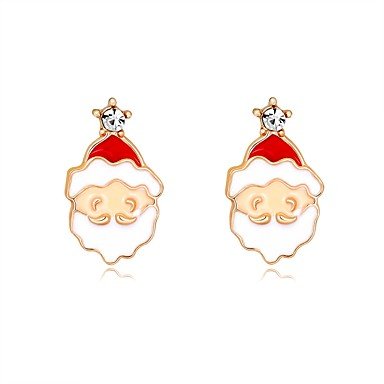 Women diamond earrings classic fashion