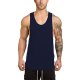 Men vest, solid color round neck, sleeveless