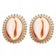 Women earrings earrings earrings resin earrings shell jewelry Women Art